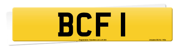 Registration number BCF 1